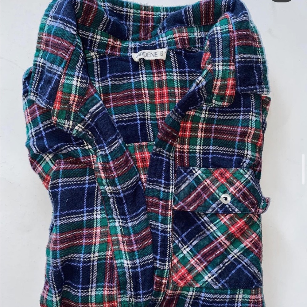 Ardene plaid fleece
